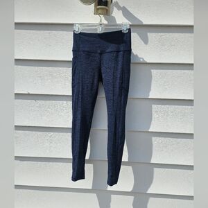 Victoria's Secret Navy Heather Leggings